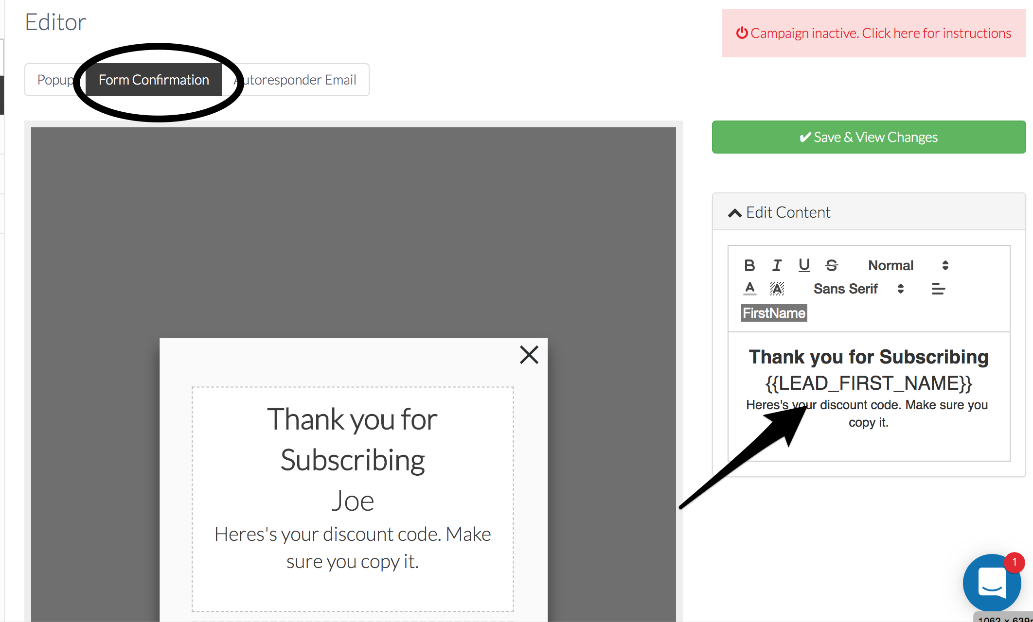 How Do I give my Customer their Coupon Code by Email instead of